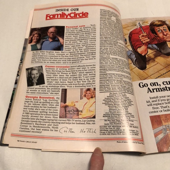 FamilyCircle March 24,1987 - Vintage - 35 yrs old collectible 160 pages - #228 - Picture 6 of 12